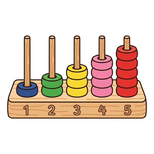 Montessori Counting Rings